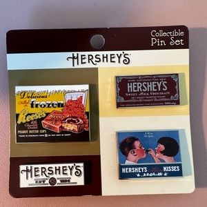 Hersheys Chocolate World Collectible Pin Set